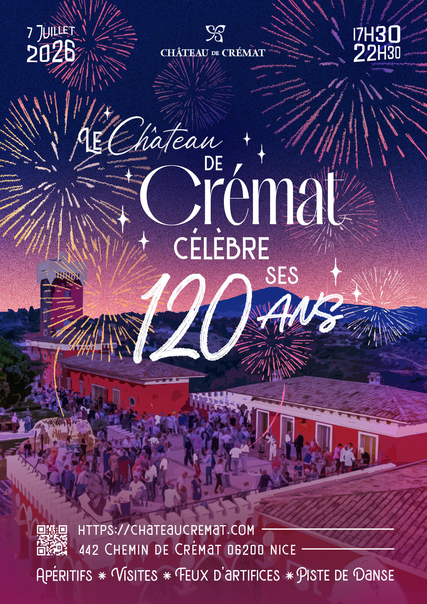 Affiche Château de Crémat