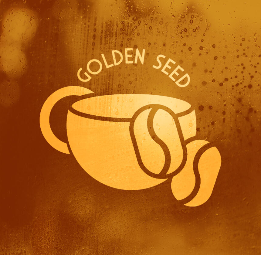 Logo café nombre d'or