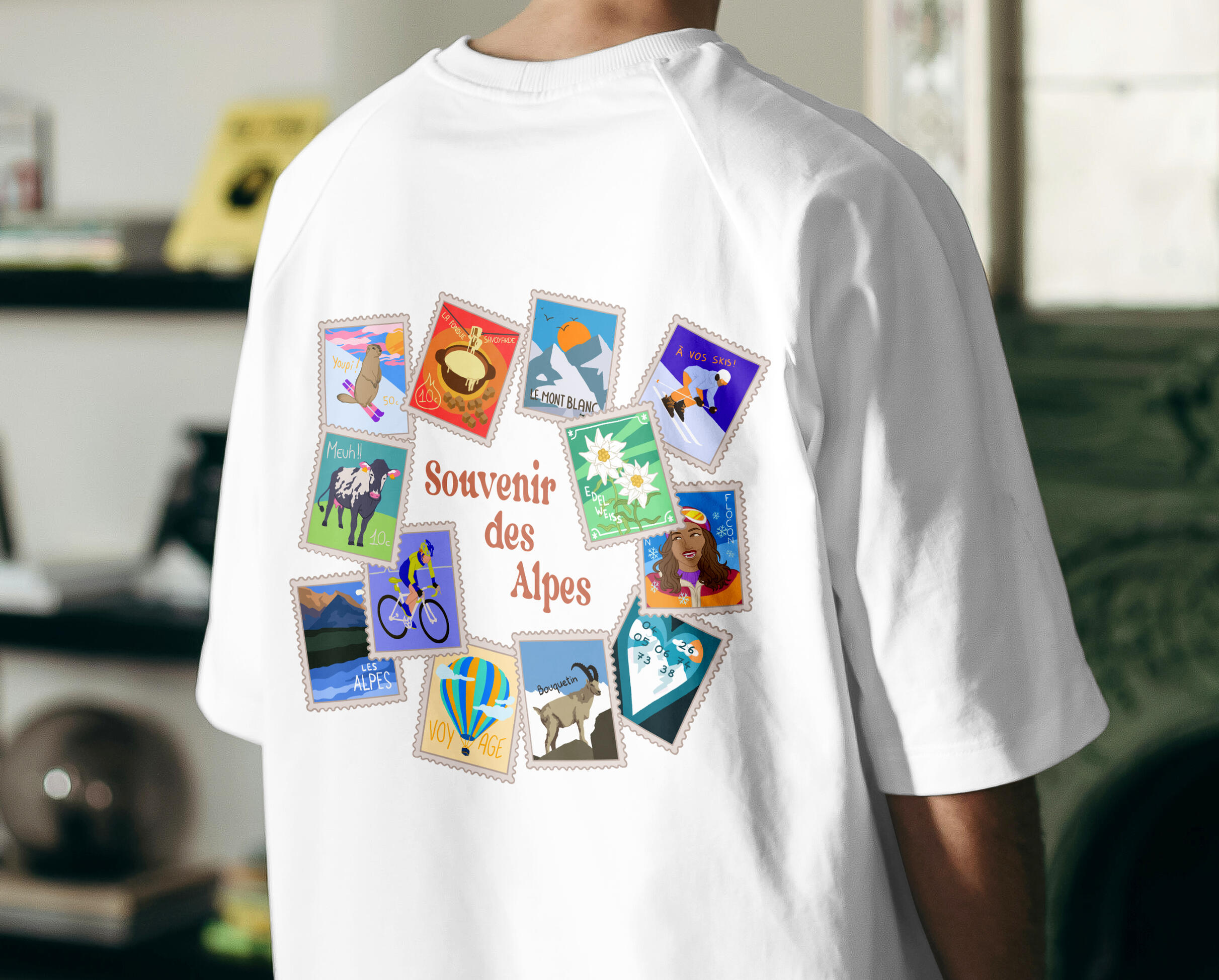 Tee shirt timbres